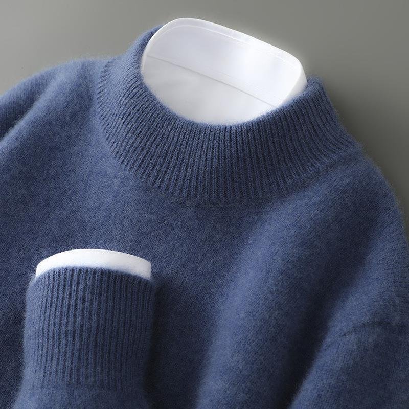 Klassieke Knitted Sweater met Comfortabele Pasvorm